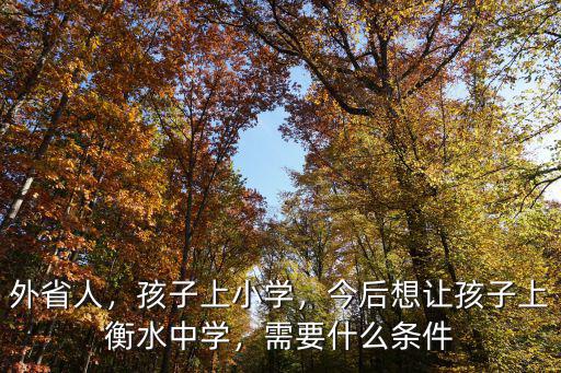 易縣想上衡水一中多少分能上,今后想讓孩子上衡水中學(xué)
