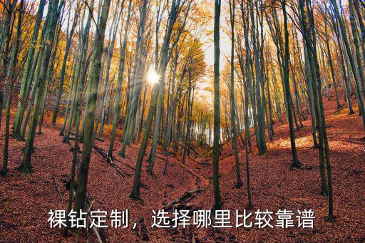 裸鉆定制，選擇哪里比較靠譜