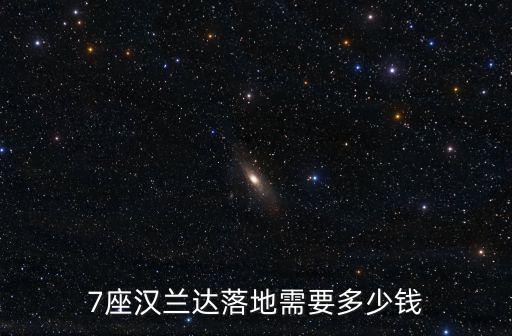 在唐山買漢蘭達(dá)需要多少錢,7座漢蘭達(dá)落地需要多少錢