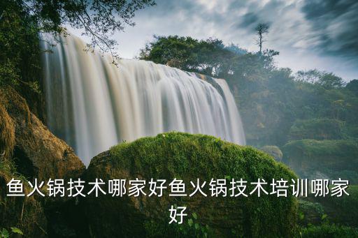 成都冷鍋魚培訓哪里好,魚火鍋技術哪家好