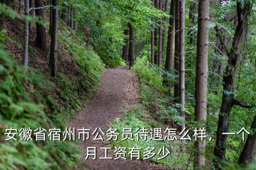 宿州多少,一個月工資有多少