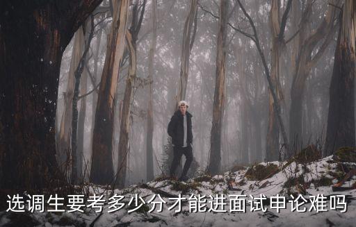 廊坊選調(diào)生要多少分,選調(diào)生要考多少分才能進(jìn)面試