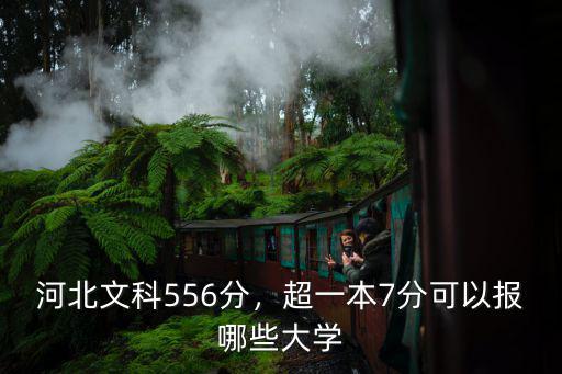 河北文科超一線多少分能報什么大學,河北文科556分