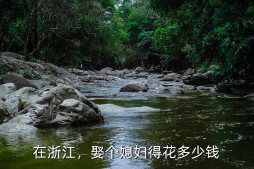浙江人娶安徽老婆多少彩禮,你們家鄉娶老婆需要多少彩禮