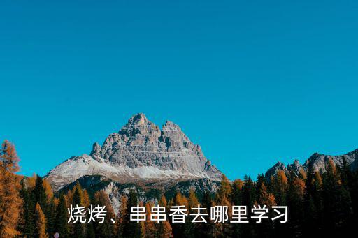 安陽去哪里學(xué)習(xí)燒烤,串串香去哪里學(xué)習(xí)