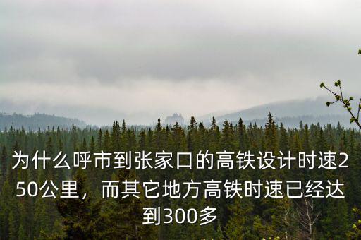 北京至張家口高鐵設(shè)計(jì)時(shí)速多少,最高設(shè)計(jì)時(shí)速350公里