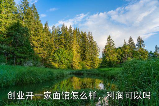 漯河壹品面館怎么樣,創業開一家面館怎么樣