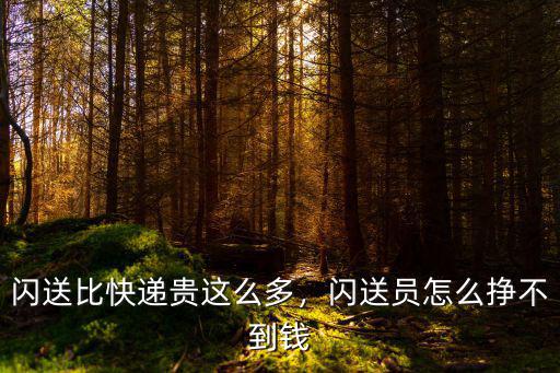 邯鄲兼職閃送多少錢一單,兼職閃送員每天能賺多少錢