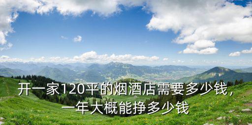 合肥開煙酒店一月能掙多少,開煙酒店一年只賺二十萬(wàn)左右