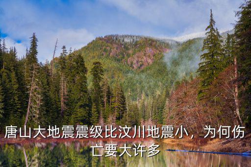 唐山大地震距離汶川地震有多少年,唐山大地震震級比汶川地震小