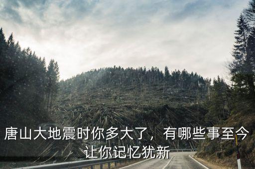 唐山大地震有多少孤兒,唐山大地震時你多大了