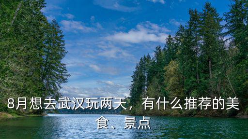 8月想去武漢玩兩天，有什么推薦的美食、景點