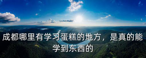 成都哪里有學烘培咖啡的地方,成都哪里有學習蛋糕的地方