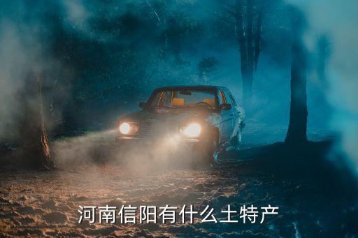 河南信陽有什么土特產(chǎn)
