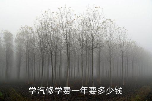 石家莊北方汽修學校每年學費多少錢,上汽修學校學費是多少錢