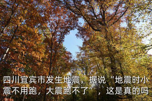 這幾天四川哪里發(fā)生地震,四川宜賓市發(fā)生地震
