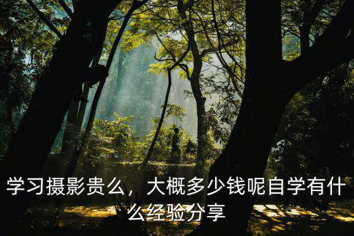淮南攝影培訓班學費多少錢,如何了解攝影培訓班價格