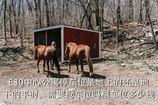 馬鞍山公寓停車位多少錢,租車位多少錢