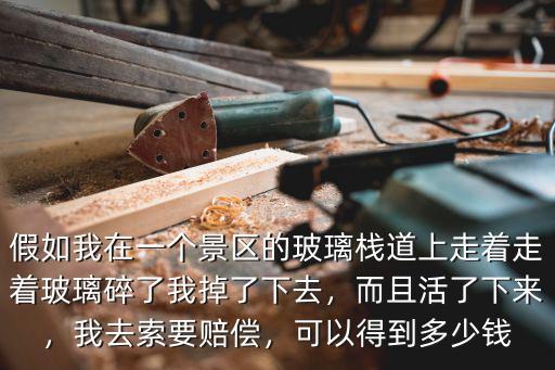 假如我在一個景區的玻璃棧道上走著走著玻璃碎了我掉了下去，而且活了下來，我去索要賠償，可以得到多少錢