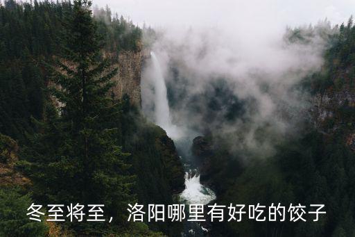 冬至將至，洛陽哪里有好吃的餃子