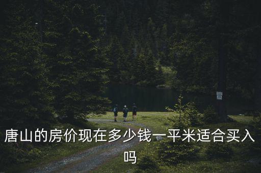 唐山的房價現在多少錢一平米適合買入嗎