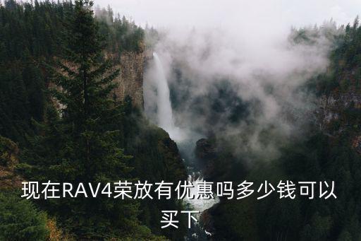現(xiàn)在RAV4榮放有優(yōu)惠嗎多少錢可以買下