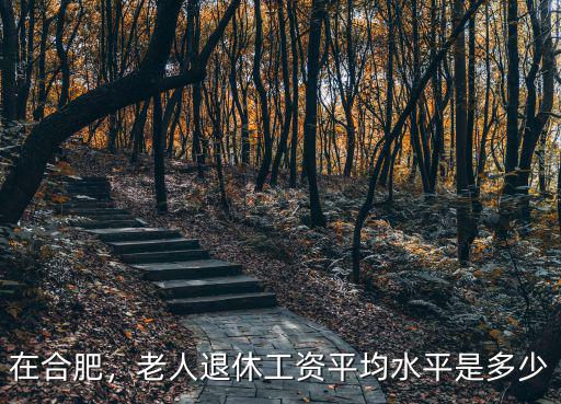 在合肥，老人退休工資平均水平是多少