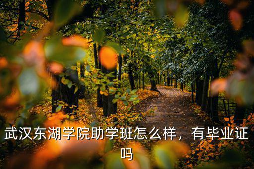 武漢東湖學院怎么得學分,武漢東湖學院怎么樣