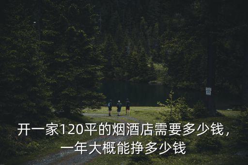 開一家120平的煙酒店需要多少錢，一年大概能掙多少錢