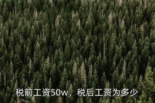 合肥稅后34萬(wàn)稅前多少,稅后工資為多少