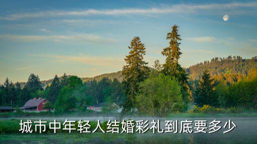 開封通許結(jié)婚彩禮多少,開封結(jié)婚彩禮有多少