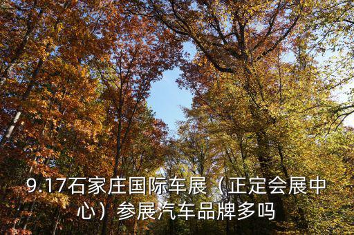 石家莊國際會展中心的電話是多少,9.17石家莊國際車展