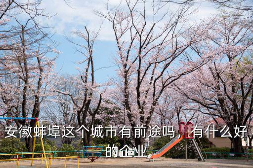 安徽蚌埠這個城市有前途嗎，有什么好的企業(yè)