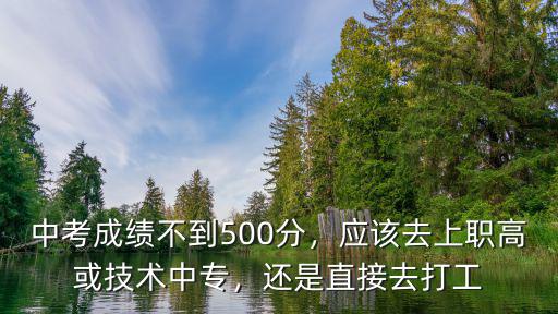 武漢中考成績不到210分怎么辦,中考成績不到500分