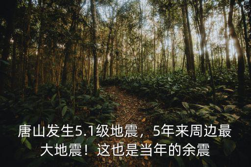 唐山地震等級(jí)是多少,唐山發(fā)生5.1級(jí)地震