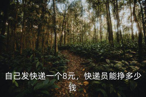 六安快遞員能賺多少,自己發(fā)快遞一個8元