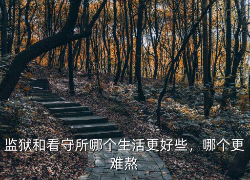 監(jiān)獄和看守所哪個(gè)生活更好些，哪個(gè)更難熬
