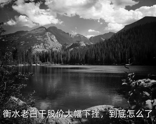 衡水老白干市值多少,衡水老白干股價大幅下挫
