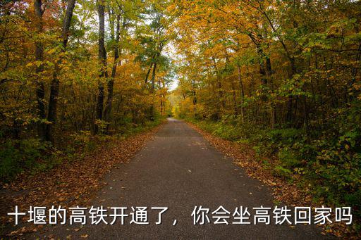 十堰的高鐵開通了，你會坐高鐵回家嗎