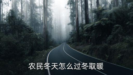 農民冬天怎么過冬取暖