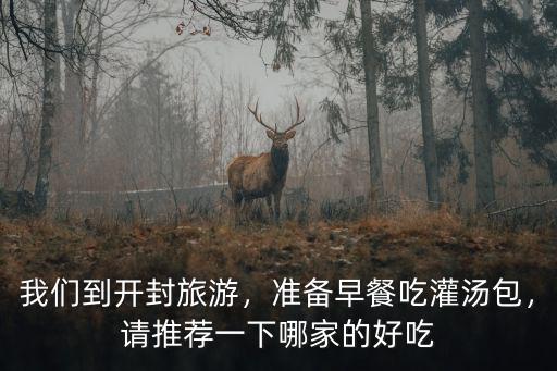 我們到開封旅游，準備早餐吃灌湯包，請推薦一下哪家的好吃