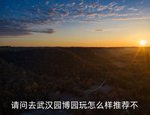 請問去武漢園博園玩怎么樣推薦不