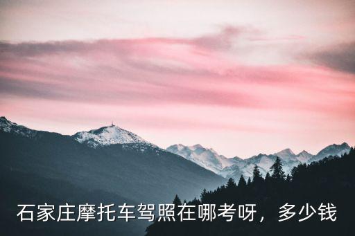 石家莊匯通駕校官網電話是多少錢,在石家莊考駕照需要多少錢