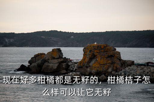 現(xiàn)在好多柑橘都是無籽的，柑橘桔子怎么樣可以讓它無籽