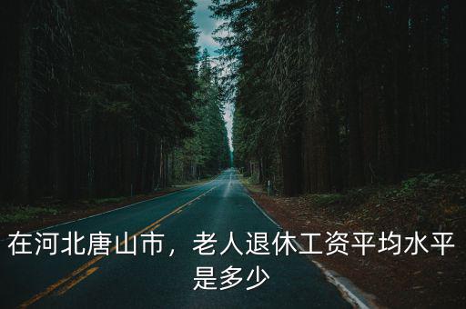 在河北唐山市，老人退休工資平均水平是多少