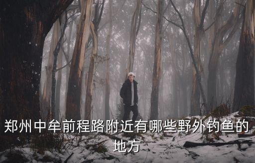 鄭州中牟前程路附近有哪些野外釣魚的地方
