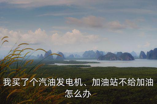 我買了個(gè)汽油發(fā)電機(jī)、加油站不給加油怎么辦