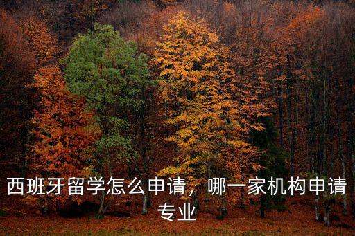 河南西班牙留學怎么申請,西班牙留學怎么申請