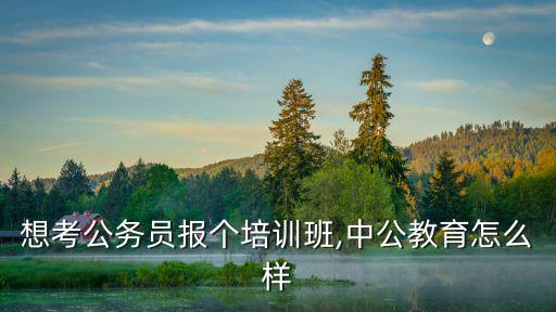襄陽中公培訓機構怎么樣,中公教育怎么樣