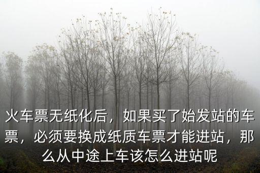 宜昌東站紙質(zhì)車(chē)票怎么進(jìn)站,必須要換成紙質(zhì)車(chē)票才能進(jìn)站